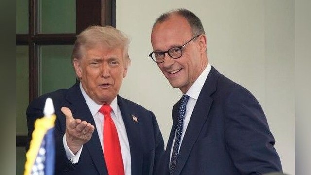 Donald Trump i Friedrich Merz