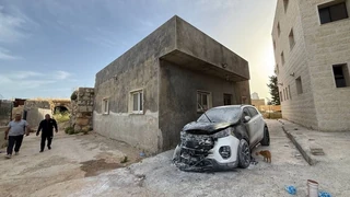 Zapaljeni automobili na Zapadnoj obali