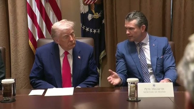 Donald Trump i Pete Hegseth