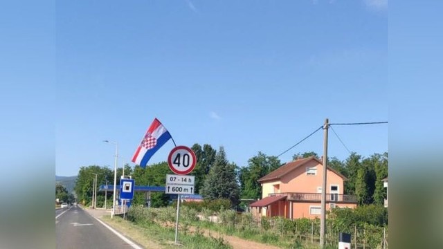 Zastava Hrvatske u Čapljini