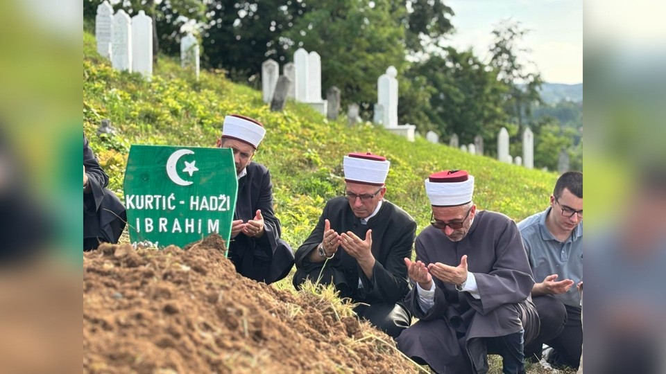 dženaza-namaz hadži Ibrahimu Kurtiću