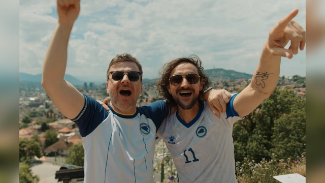 Zlatan Karić i Nešad Selman predstavljaju pjesmu 'Tebi Bosno'