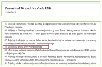 Brašnjićev status i dalje sporan – Vlada Nikšića izbjegla jasan stav