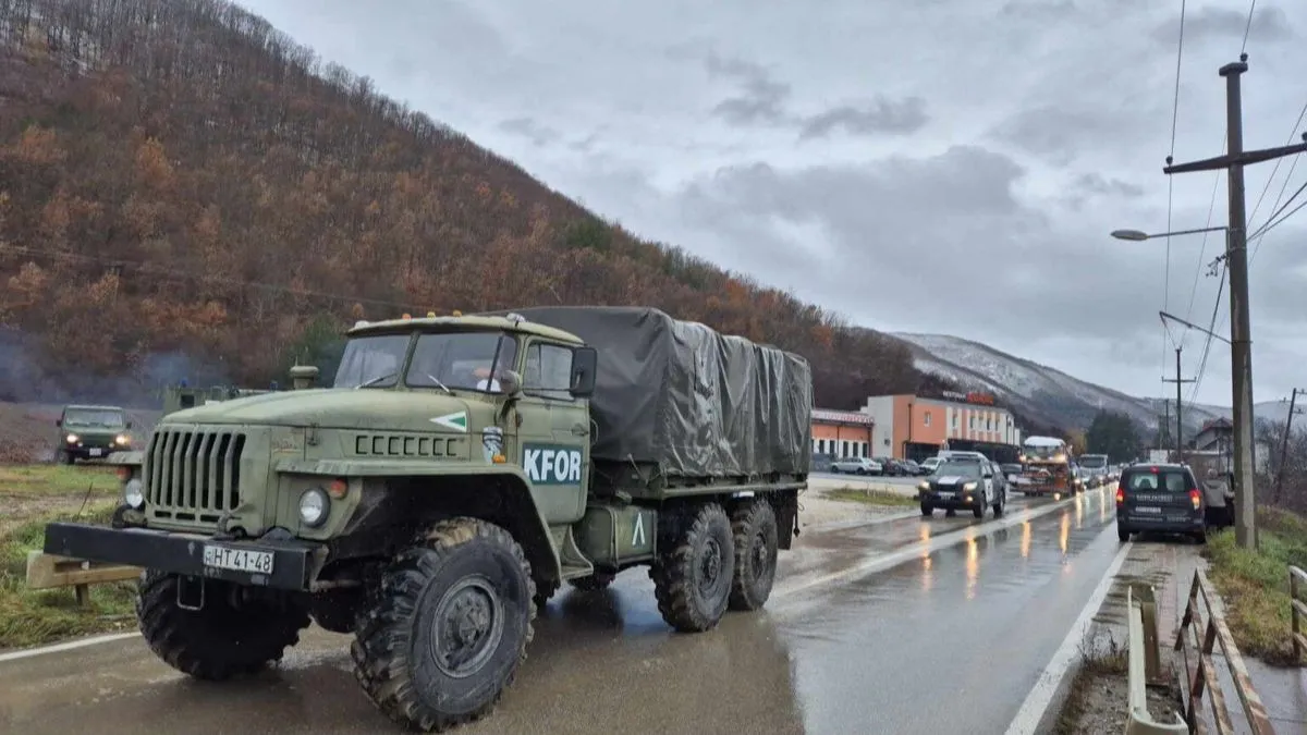 Veći broj pripadnika KFOR-a i Kosovske policije stigao u Gazivode