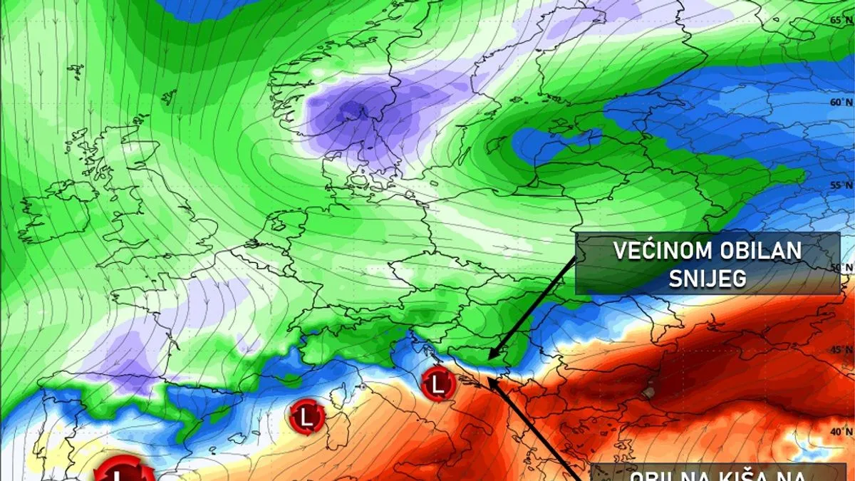 Topli jugo kratko traje: Ovi dijelovi BiH prvi će se zabijeliti, da li je vaš među njima?