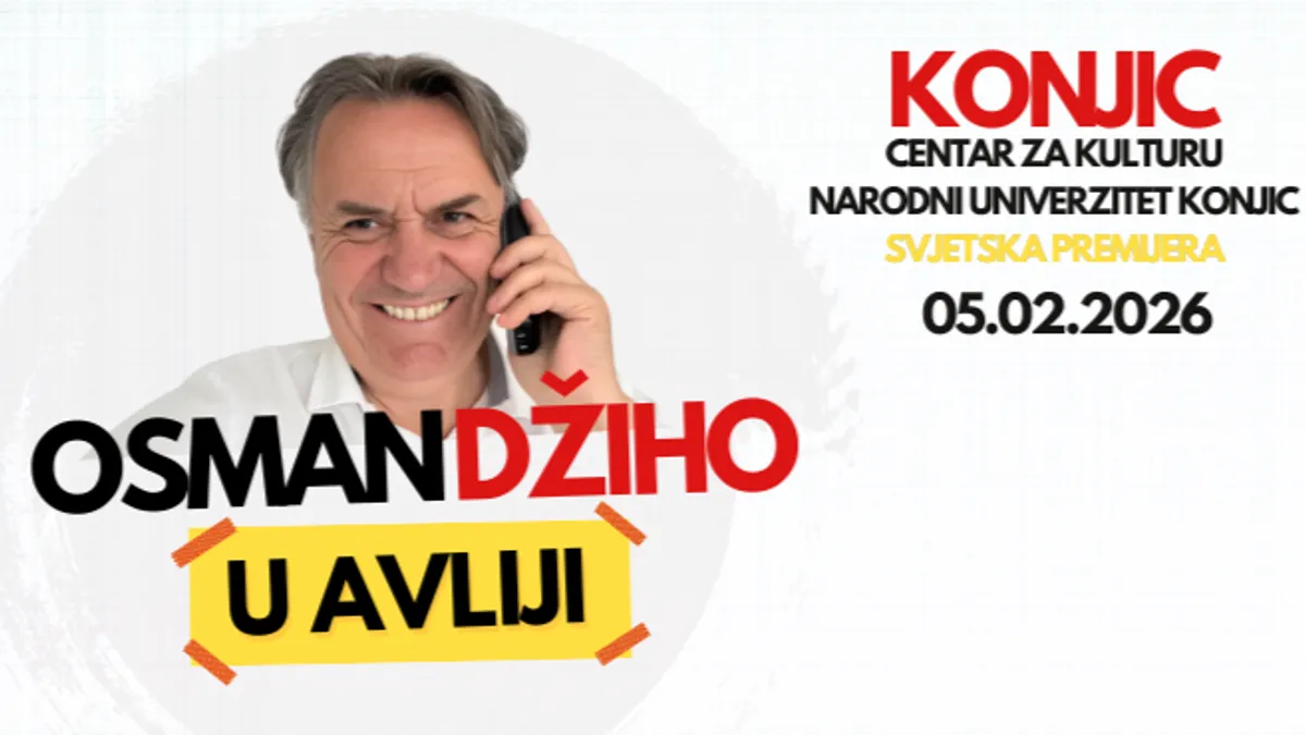 Osman Džiho kreće na turneju: Smijeh bez granica, avlija bez pasoša!