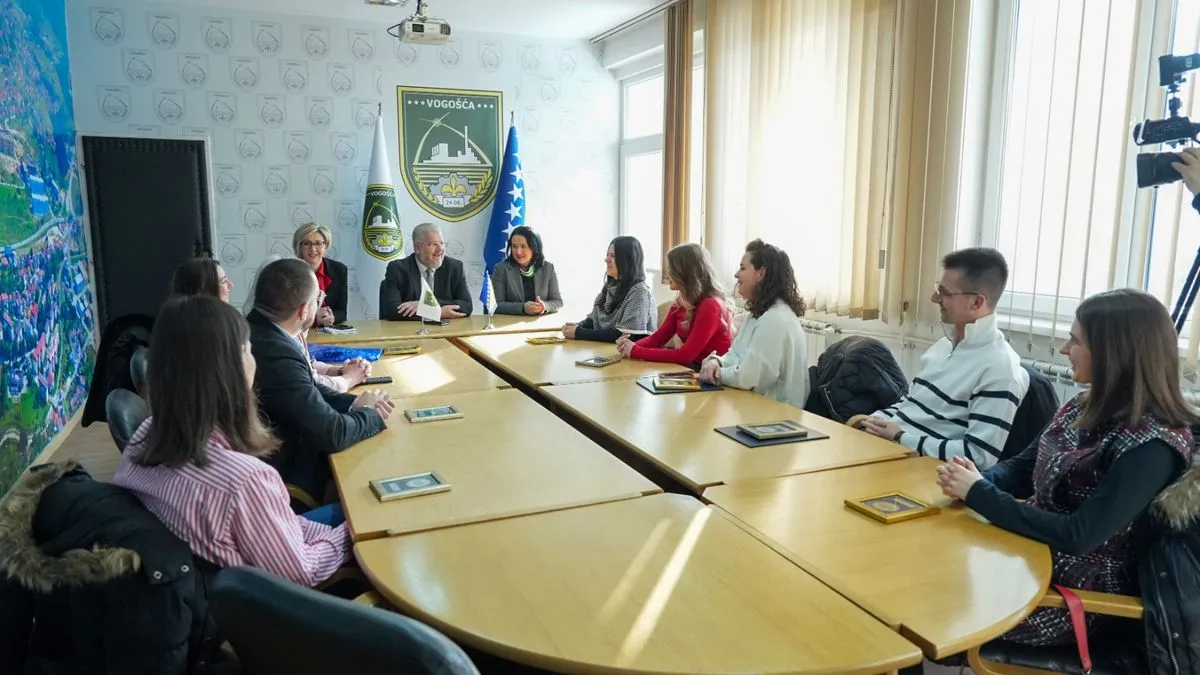 Općina Vogošća nagradila dobitnike priznanja Univerziteta u Sarajevu