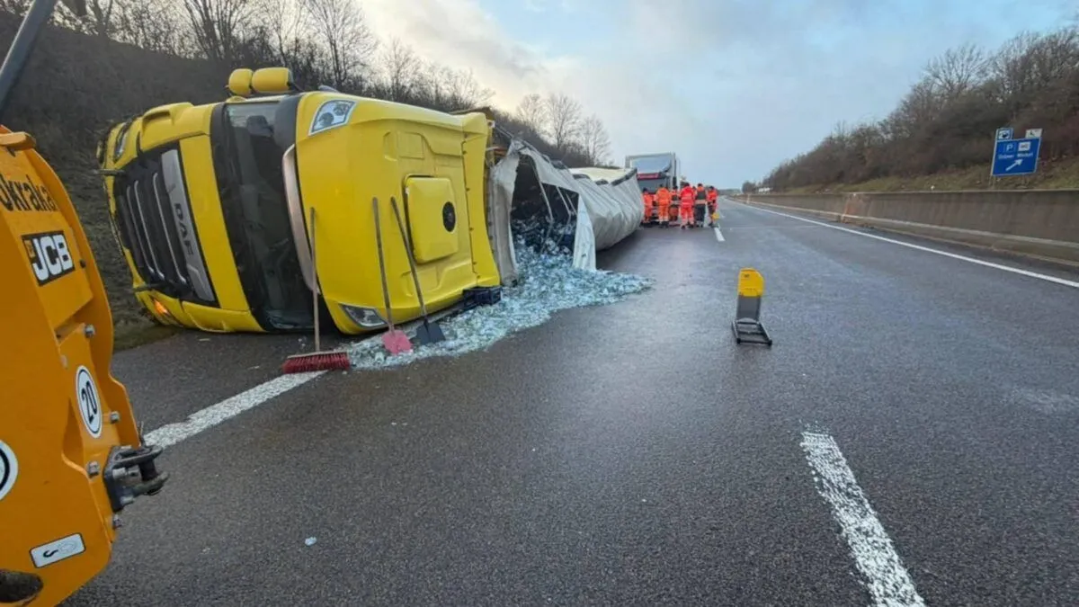 Nesreća u Njemačkoj: Kamionu pukla guma pri 90 km/h, Admir prošao s lakšom povredom