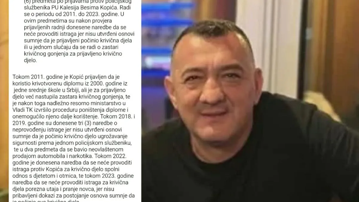 Slučaj koji potresa TK: Besim Kopić – od otmice bez istrage do optužnice za trgovinu djecom