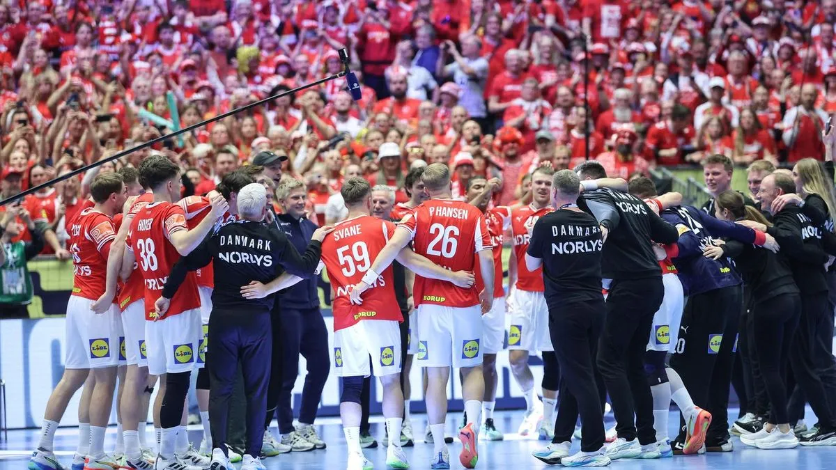 Danska je prvak Evrope u rukometu