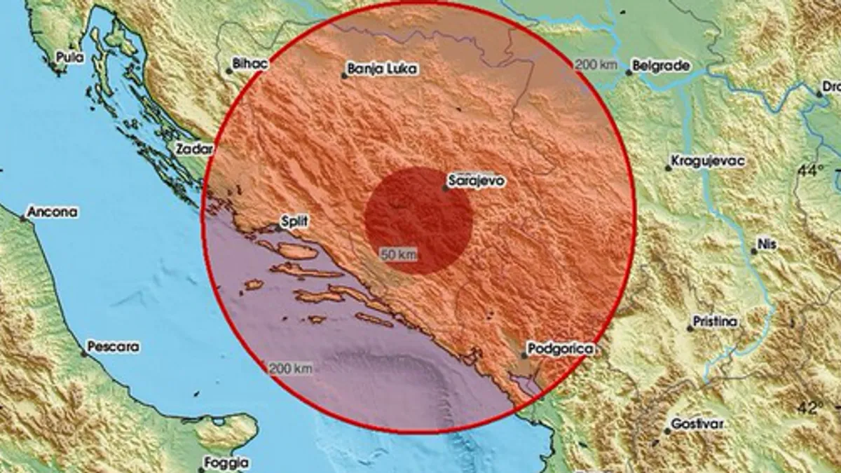 Dobro se zatreslo, ali kratko trajalo: Zemljotres pogodio BiH