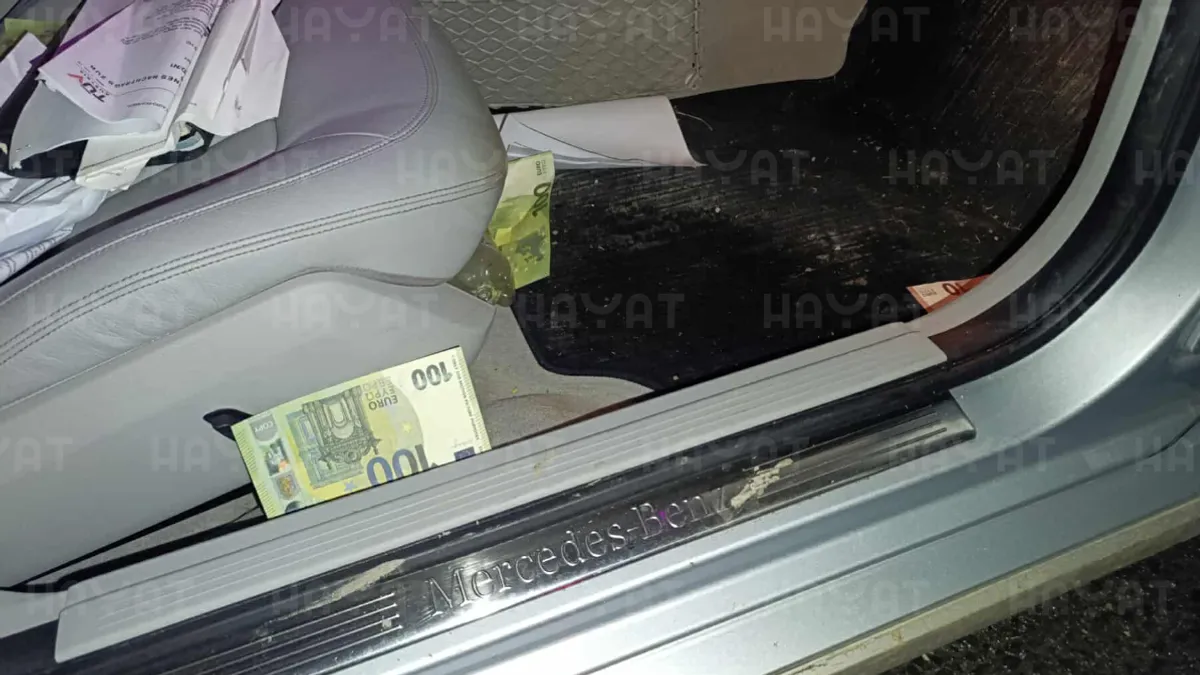 Iz Mercedesa bacali eure: Vozaču uručen prekršajni nalog 