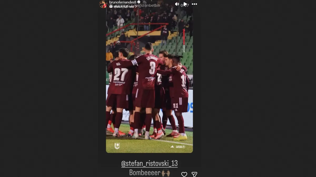 Kapiten Manchester Uniteda čestitao igraču Sarajeva na golu protiv Posušja