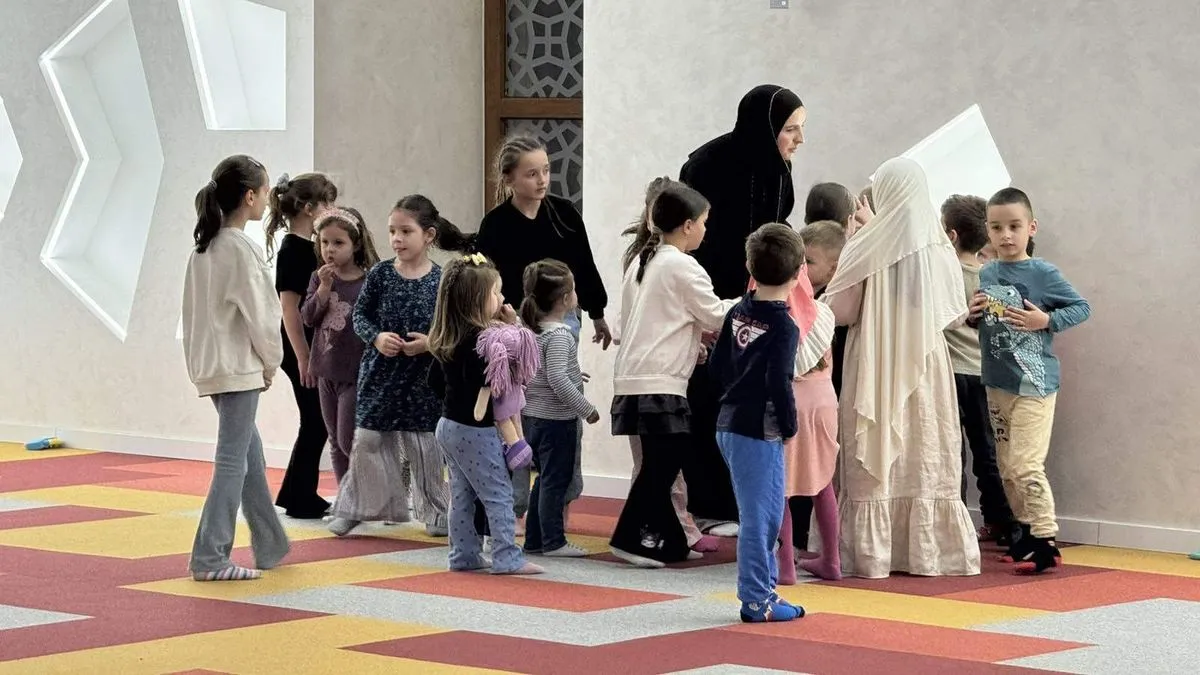 Drugu godinu u Islamskom centru 'Sultan Ahmed' se organizira igraonica za djecu u vrijeme teravije