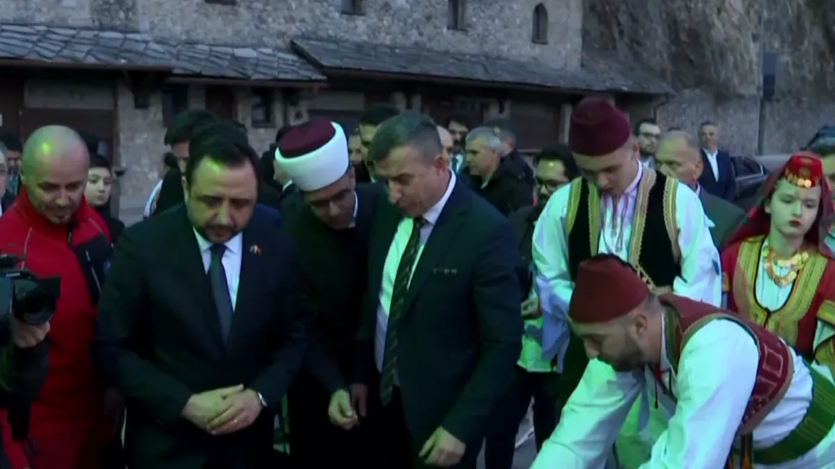 I delegacija iz Turske na velikom iftaru u Konjicu, ef. Delić: Srca su otvorena