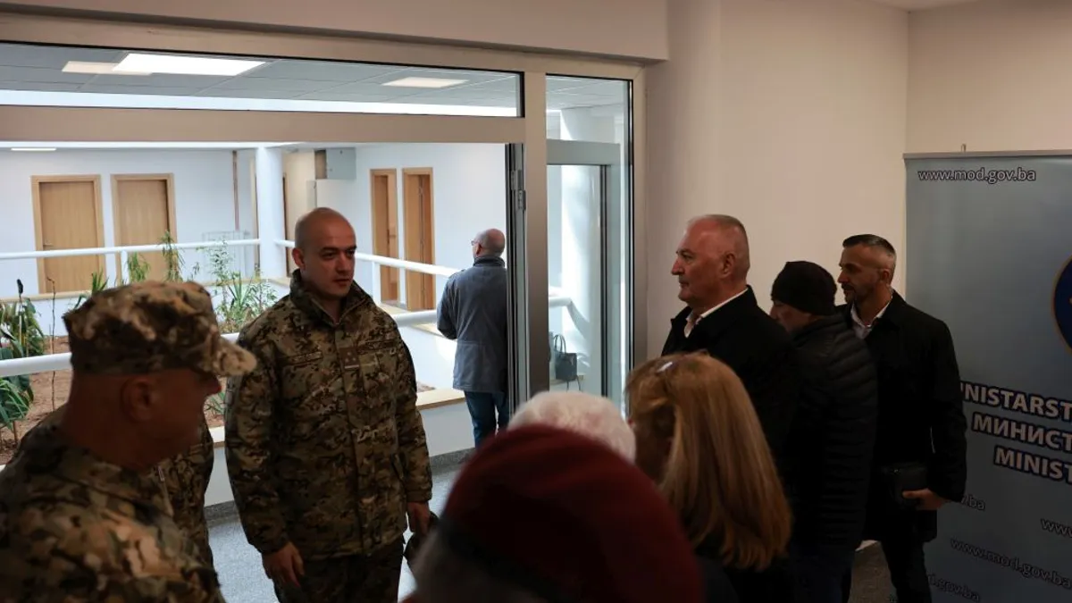 Njemačka uložila 480.000 eura: Helez i ambasador Grannas otvorili obnovljenu bazu u kasarni Butila