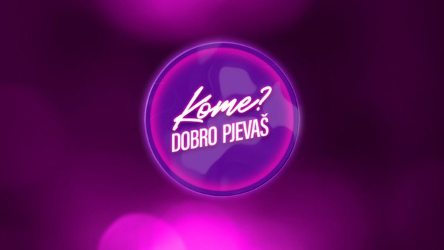 Kome dobro pjevaš? cover